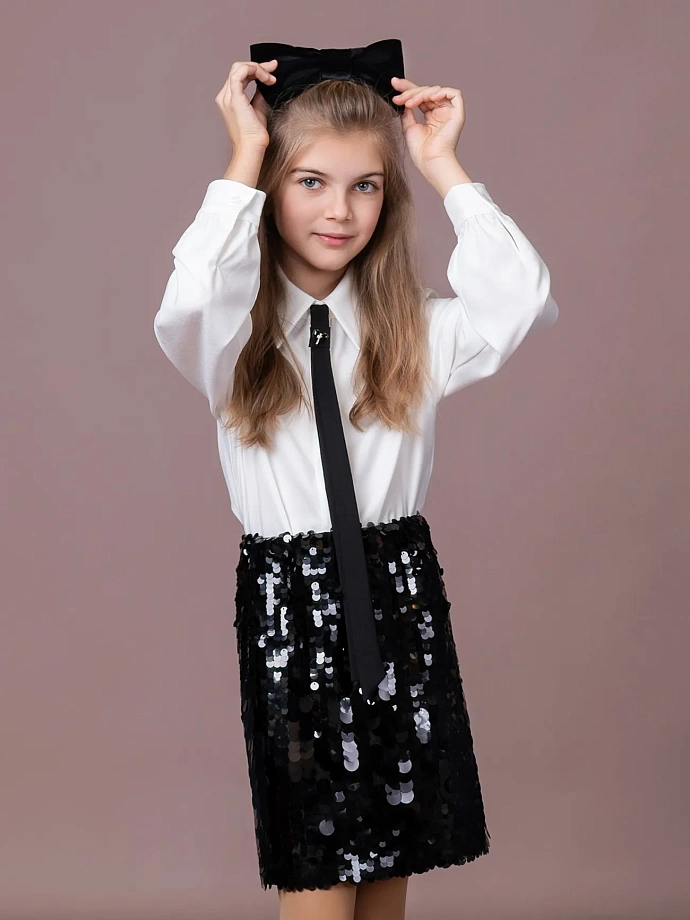 Заколка-бант в цвете: Черный Ole! Twice - фото 2