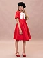 Платье со съемным бантом в цвете:  Ole! Twice - фото 4