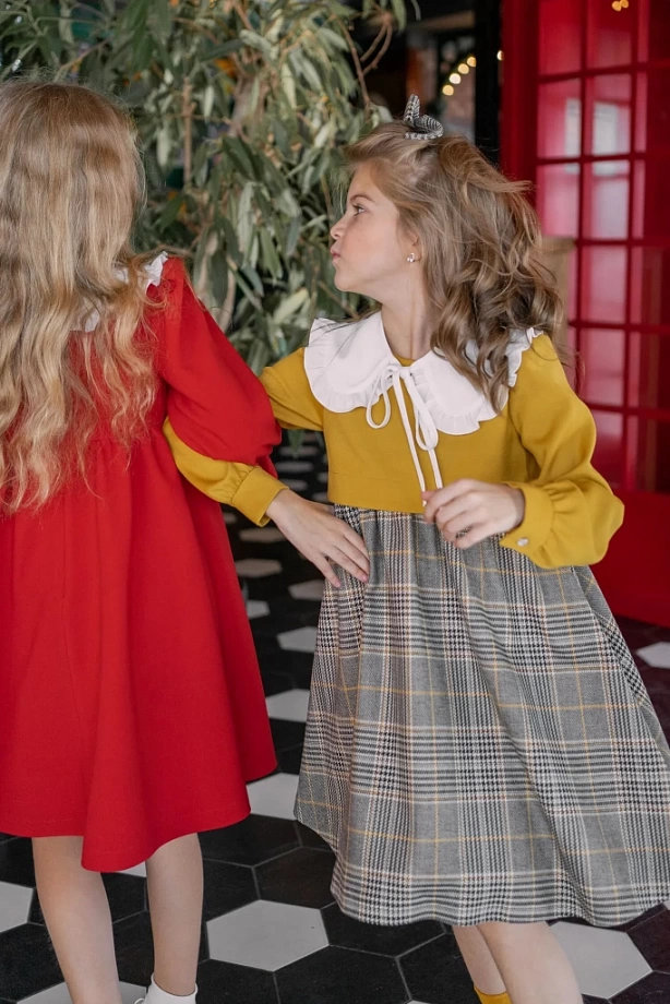 Воротник съемный с оборкой в цвете: Молочный Ole! Twice - фото 4