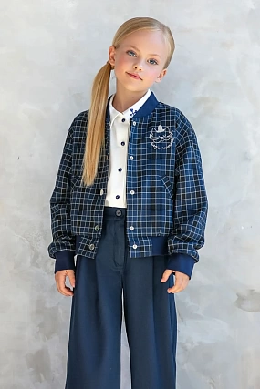 отзыв на Бомбер школьный в клетку