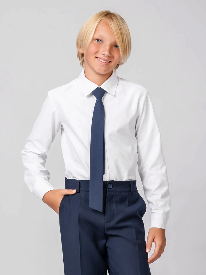 Галстук унисекс в цвете: Синий Ole! Twice - фото 2