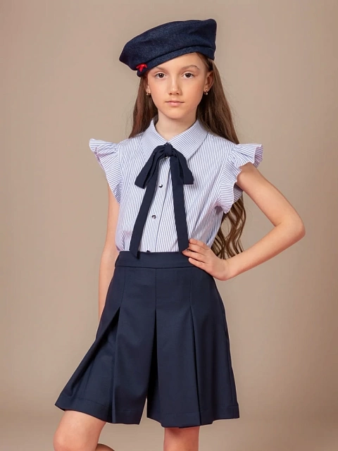 Юбка-шорты в складку