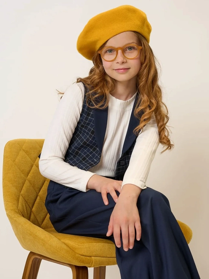 Лонгслив базовый в цвете: Молочный Ole! Twice - фото 2