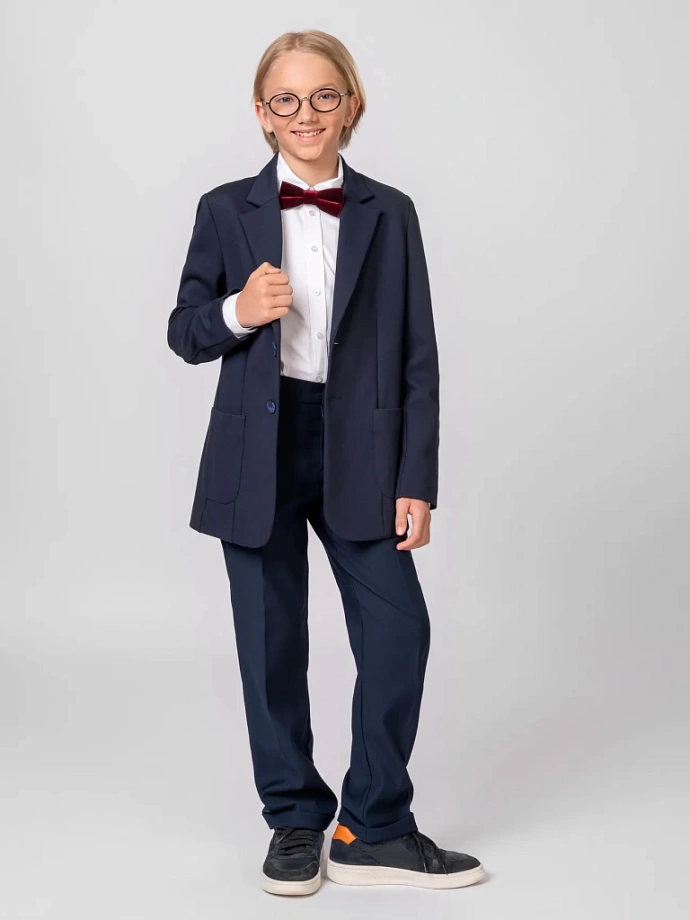 Рубашка из хлопка с длинным рукавом в цвете: Белый Ole! Twice - фото 2