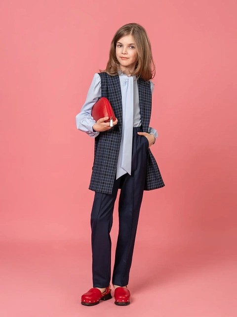 Комплект удлиненный жилет и брюки