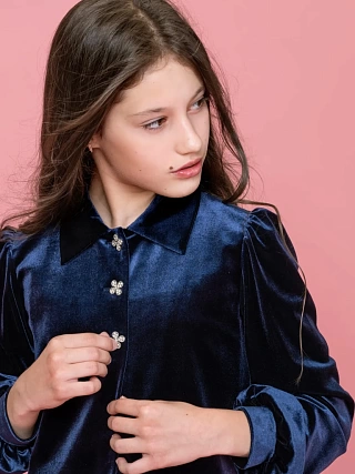 отзыв на Жакет из бархата с декоративными пуговицами