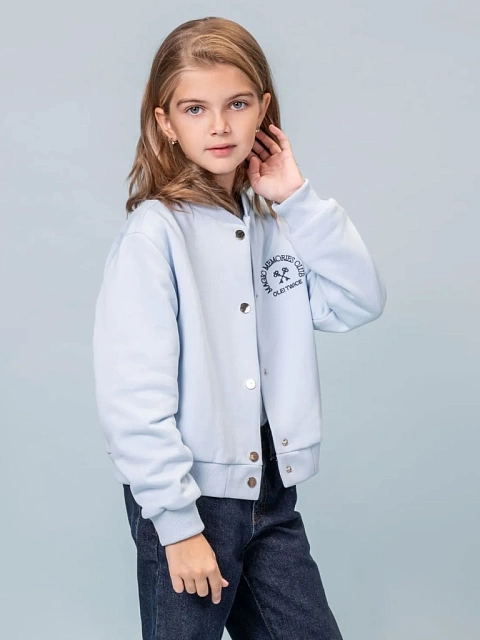 Бомбер из футера