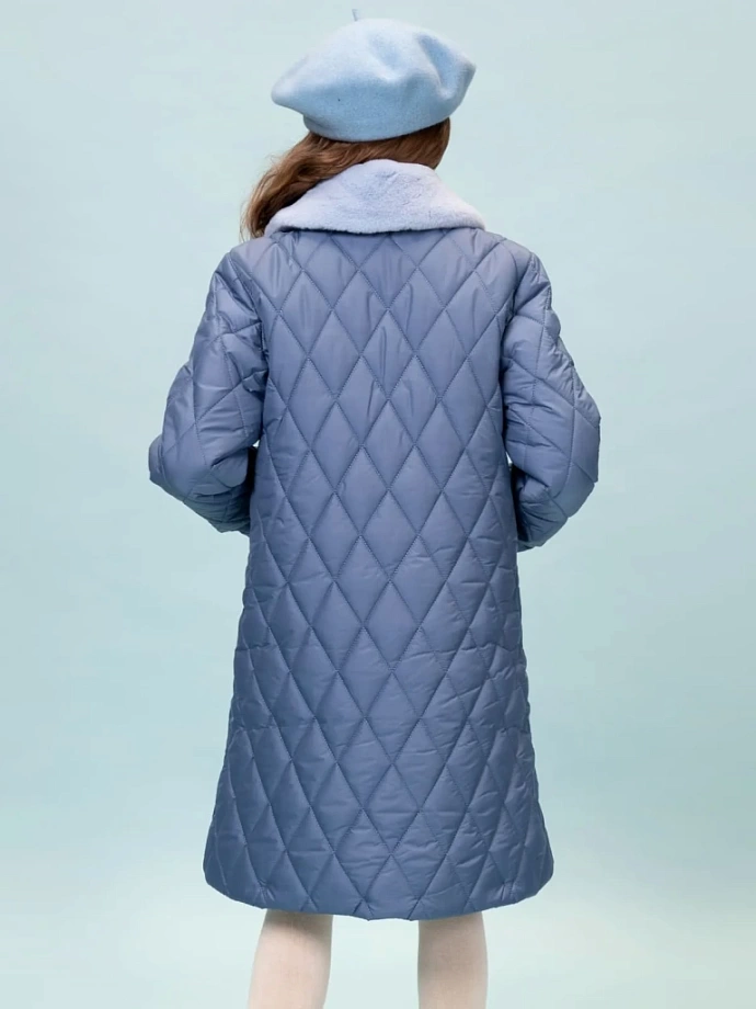 Куртка-пальто Осень-Весна в цвете: Светло-синий Ole! Twice - фото 2