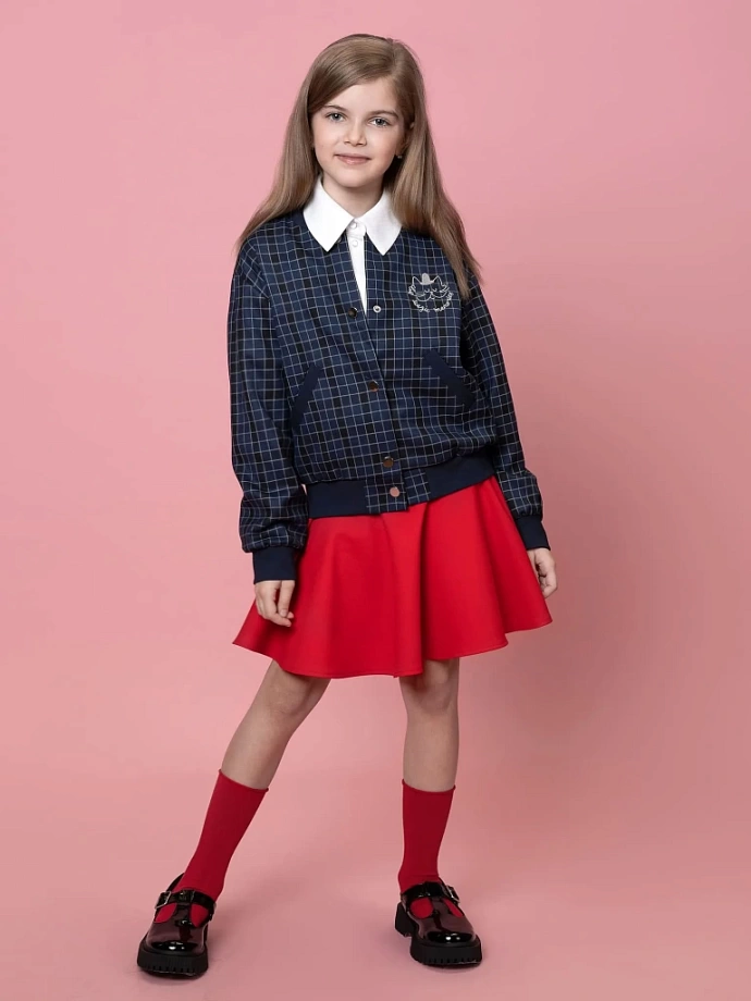 Манишка с рубашечным воротником в цвете: Молочный Ole! Twice - фото 7