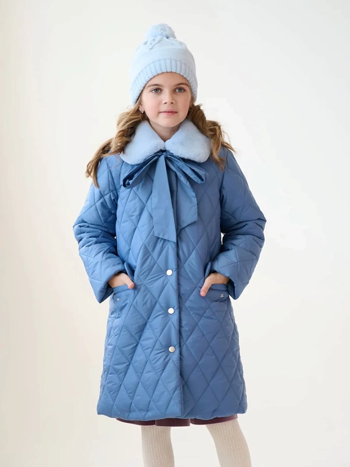 Куртка-пальто Осень-Весна в цвете: Светло-синий Ole! Twice - фото 10