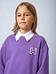 Свитшот со съемным воротником и шевроном в цвете: Фиолетовый Ole! Twice - фото 8