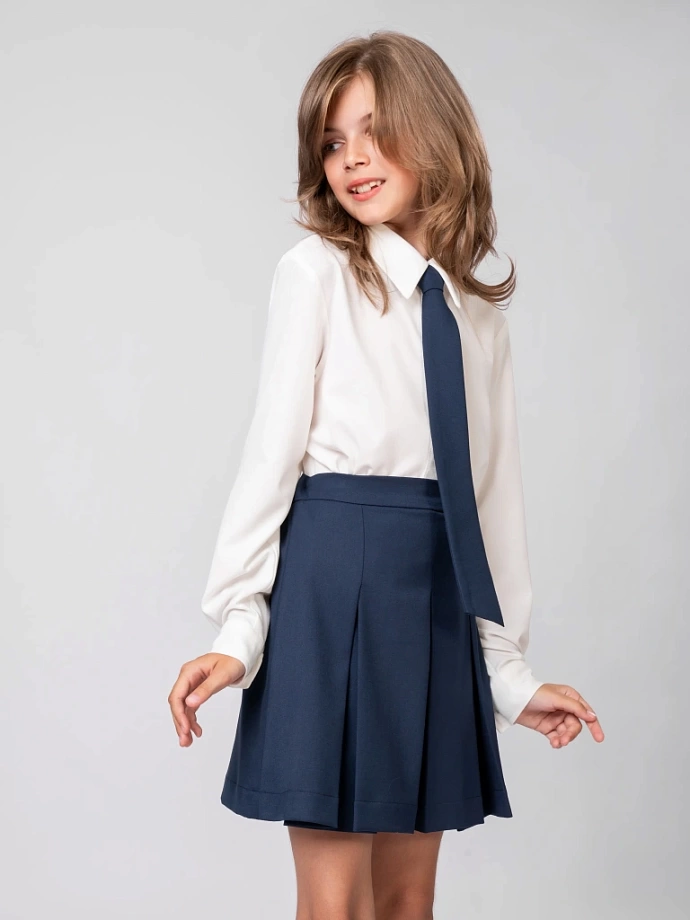 Галстук унисекс в цвете: Синий Ole! Twice - фото 3