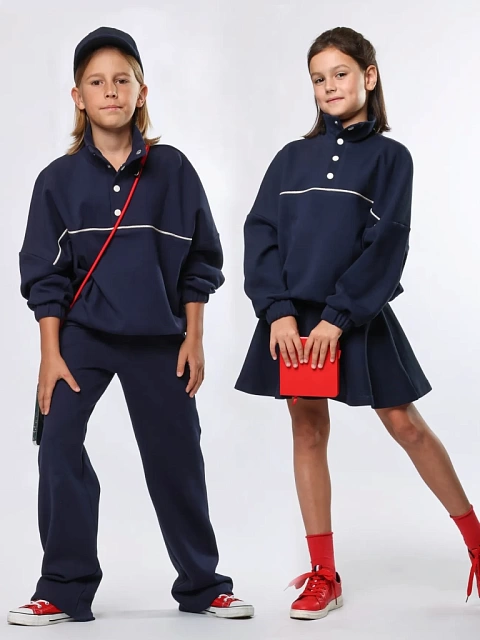 Анорак из премиального трикотажа