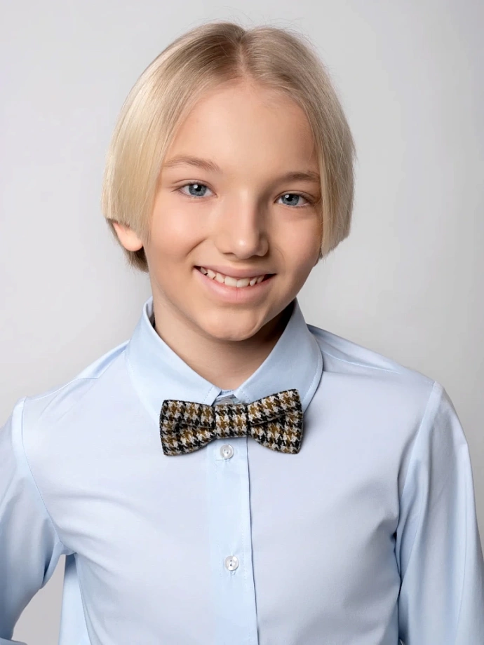 Галстук-бабочка в цвете: Хаки Ole! Twice - фото 2