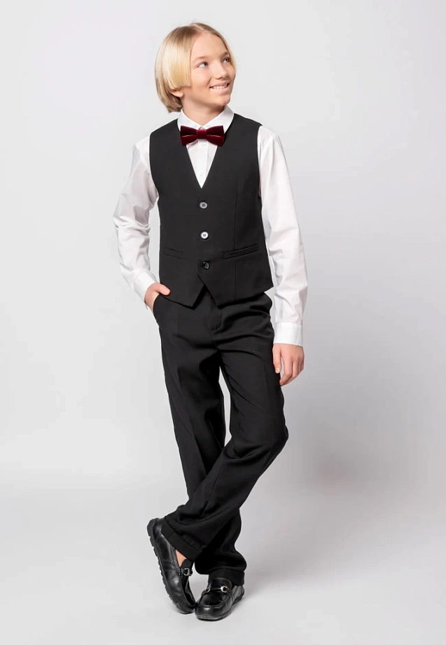 Жилет классический в цвете: Черный Ole! Twice - фото 4