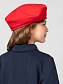 Берет из костюмной ткани в цвете: Красный Ole! Twice - фото 2
