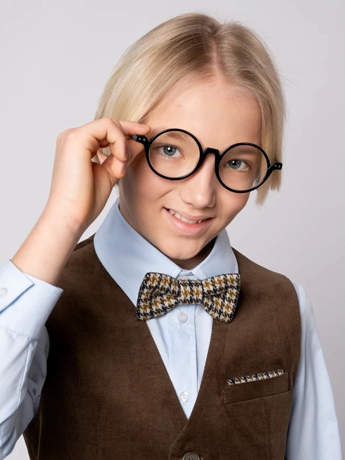 Галстук-бабочка в цвете: Хаки Ole! Twice - фото 1