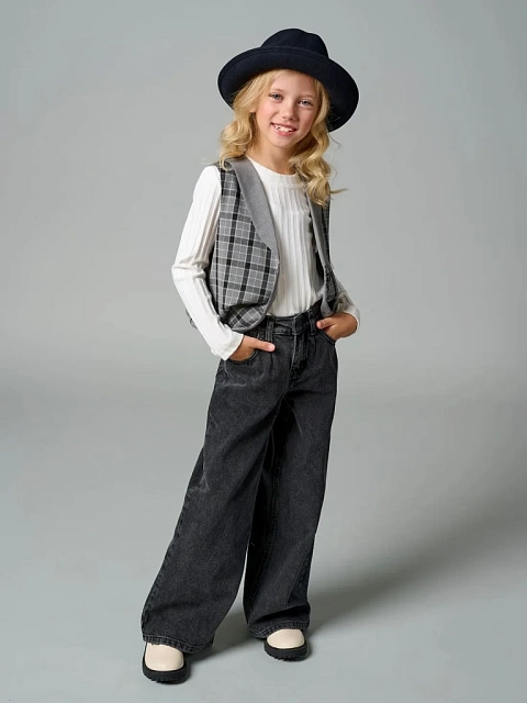 Джинсы широкие