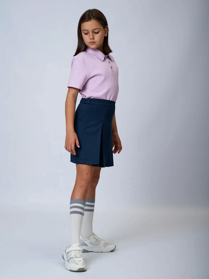 Поло с коротким рукавом унисекс в цвете: Светло-фиолетовый Ole! Twice - фото 3