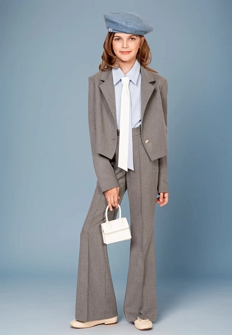 Брюки клеш со стрелками