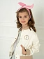 Жакет-бомбер из костюмной ткани в цвете: Молочный Ole! Twice - фото 4