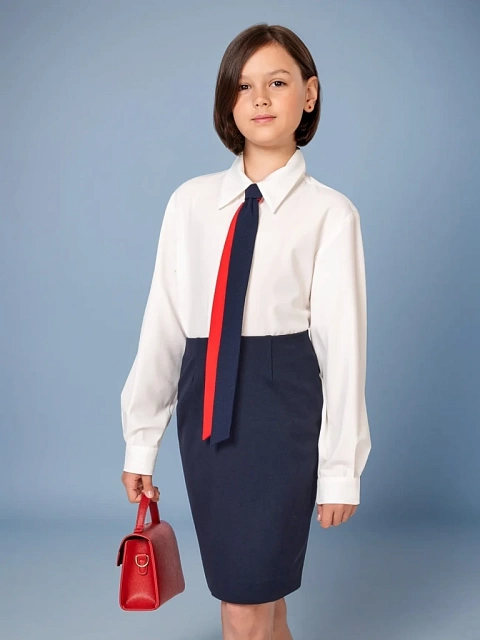 Юбка-карандаш из трикотажа "джерси"