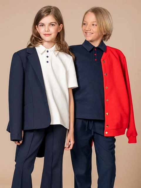 Поло с коротким рукавом унисекс