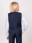 Жилет классический в цвете: Синий Ole! Twice - фото 3
