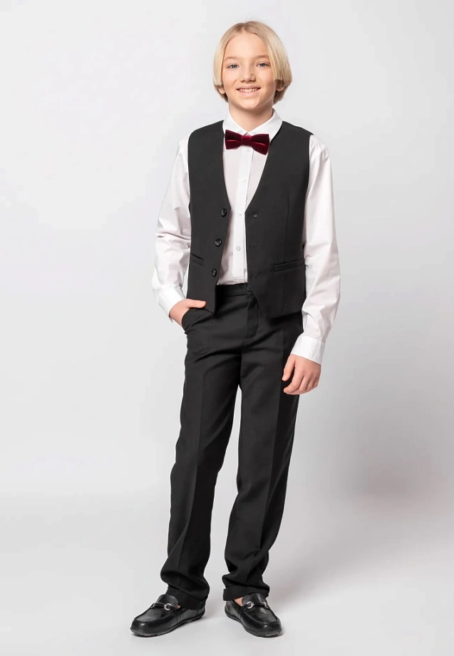 Жилет классический в цвете: Черный Ole! Twice - фото 2