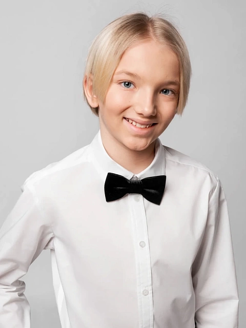 Галстук-бабочка из бархата