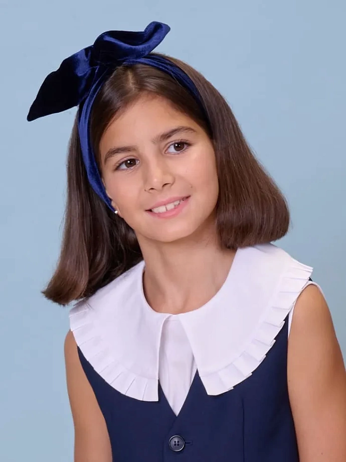 Ободок-повязка для волос в цвете: Синий Ole! Twice - фото 1