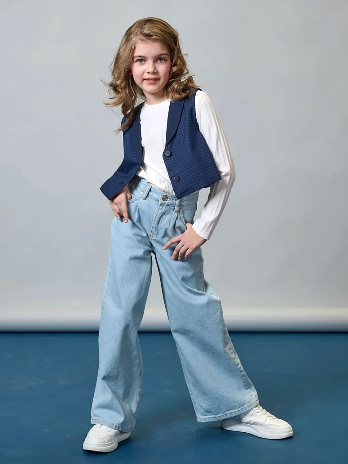 Лонгслив базовый в цвете: Молочный Ole! Twice - фото 4