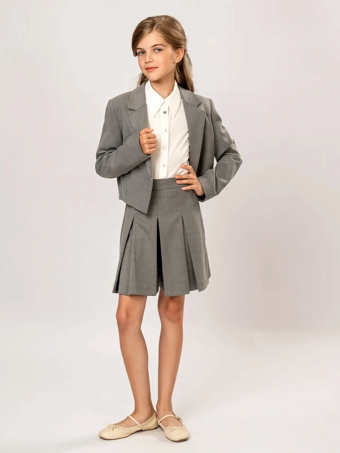 Юбка-шорты в складку в цвете:  Ole! Twice - фото 5