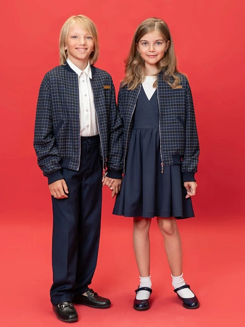 Бомбер унисекс на молнии