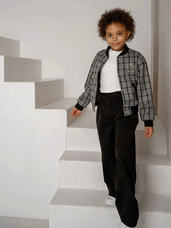 Брюки школьные широкие (палаццо) в цвете:  Ole! Twice - фото 8