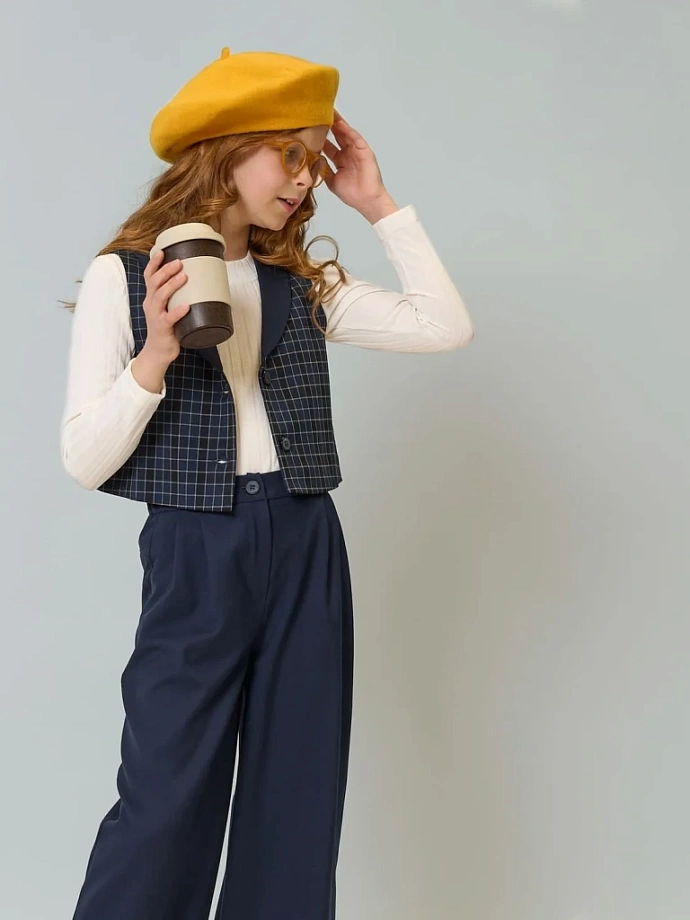 Лонгслив базовый в цвете: Молочный Ole! Twice - фото 6