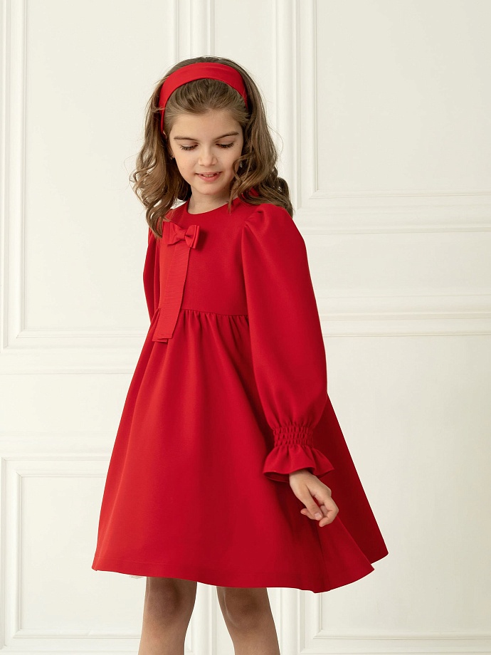 Ободок-повязка для волос в цвете: Красный Ole! Twice - фото 4